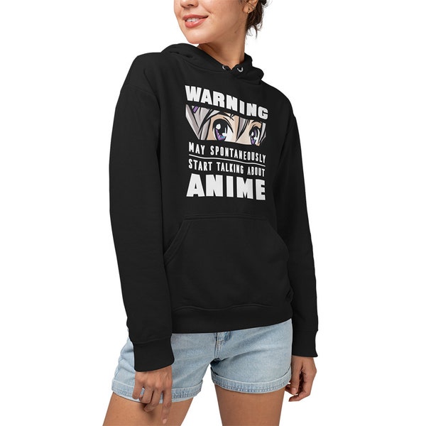 Anime Hoodie Für Damen Und Herren - Japan Spruch Manga Pullover - Otaku Pulli - Anime Merch - Otaku Sweatshirt - Japan Mode - Kawaii