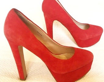 Kurt Geiger ruby red heels