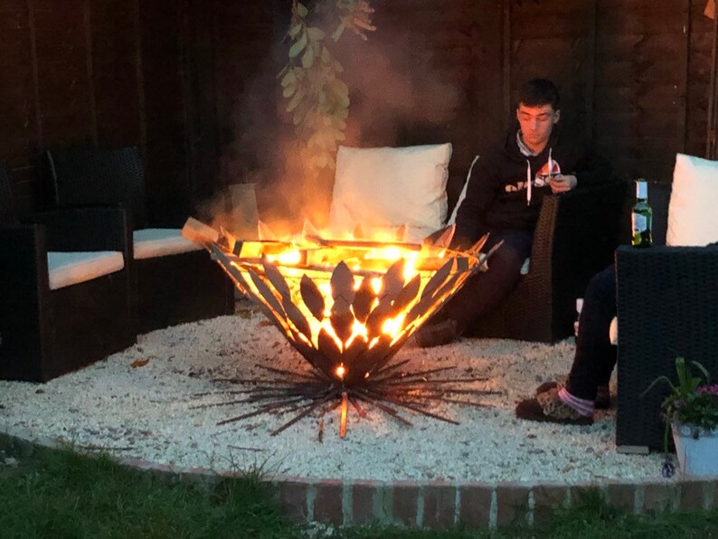 Explosion Fire Pit Etsy