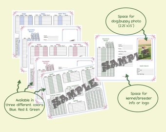 Free Printable Whelping Charts