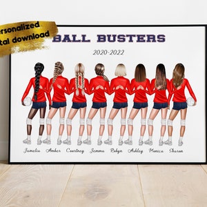 Volleyball team gift, Coach gift, volleyball player, Teammates gift, BFF gift, Senior night, End season, Banquet gift, Coach appreciation