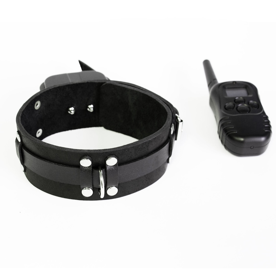 Leather Shock Collar, Electric Collar, Training Collar, Electro
