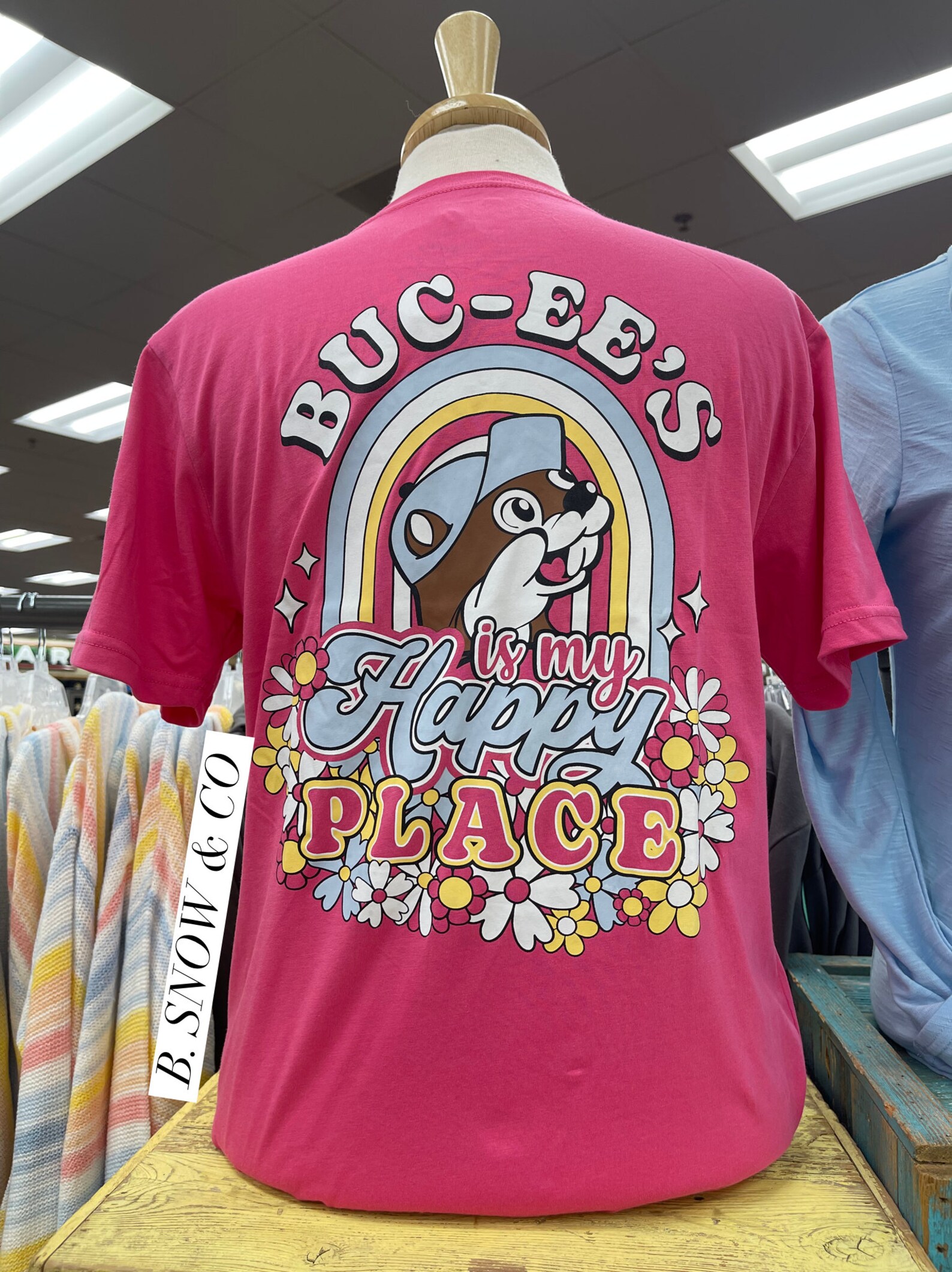 New 2024 Bucees is My Happy Place Bucees Shirt, New Bucee Summer Shirt(03)