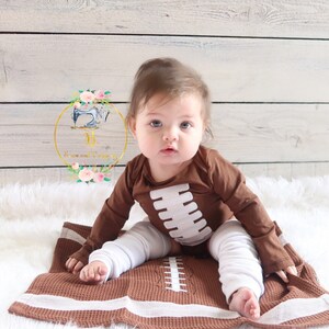 Longsleeve Fußball Body, Fußball Body, Fußball Body Boy, Fußball Body Baby Boy, Baby Boy Outfit, Baby Boy Kleidung, Dusche Geschenk Bild 3