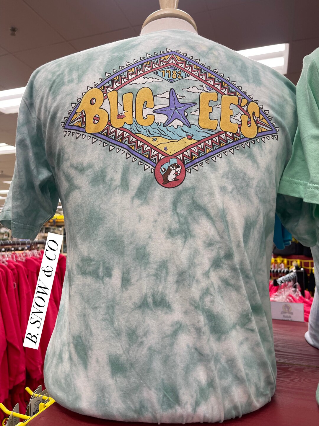 New 2024 Bucees Summer Shirt, New Bucees Summer Beach Starfish Shirt