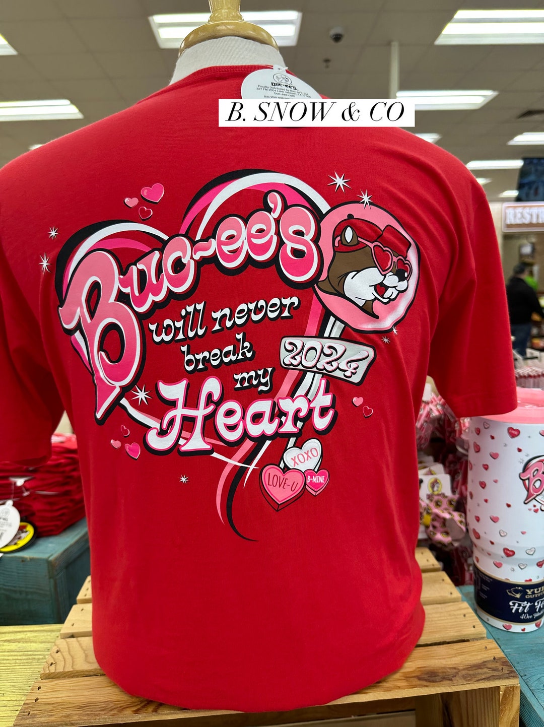 Valentines Bucees Shirt, Bucee Valentines Shirt, Bucees Shirt, Bucees