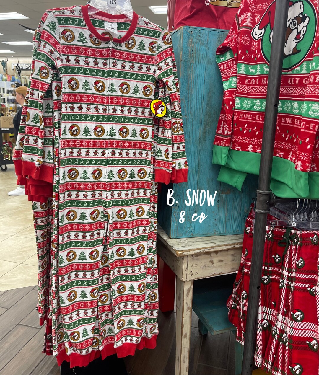 Bucees Family Christmas Pajamas Bucee Adult Kids Bucee Kids Etsy