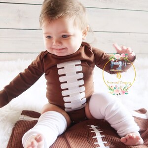 Longsleeve Fußball Body, Fußball Body, Fußball Body Boy, Fußball Body Baby Boy, Baby Boy Outfit, Baby Boy Kleidung, Dusche Geschenk Bild 2