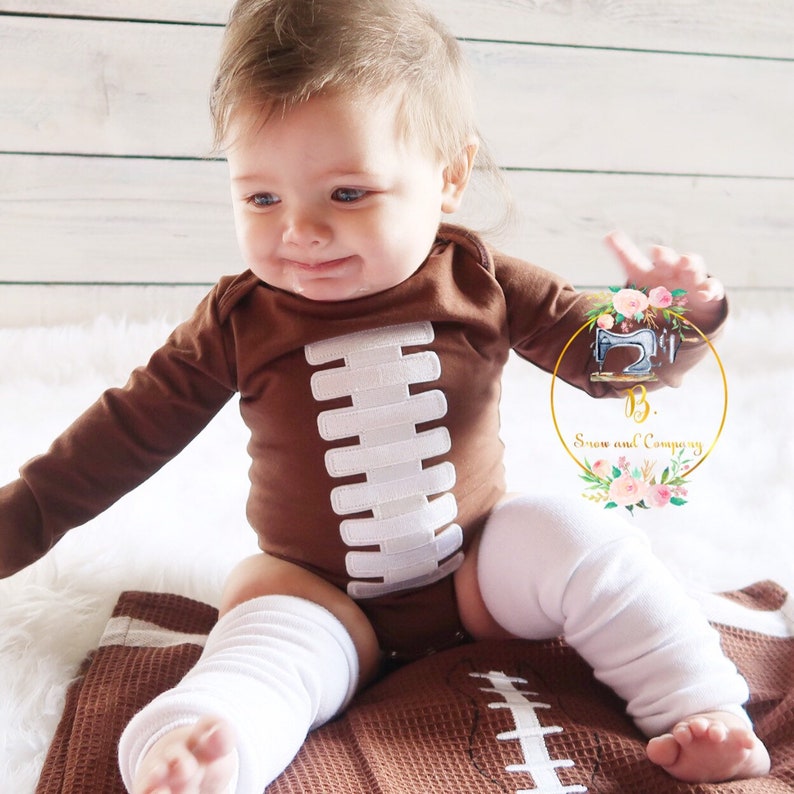 Longsleeve Fußball Body, Fußball Body, Fußball Body Boy, Fußball Body Baby Boy, Baby Boy Outfit, Baby Boy Kleidung, Dusche Geschenk Bild 2