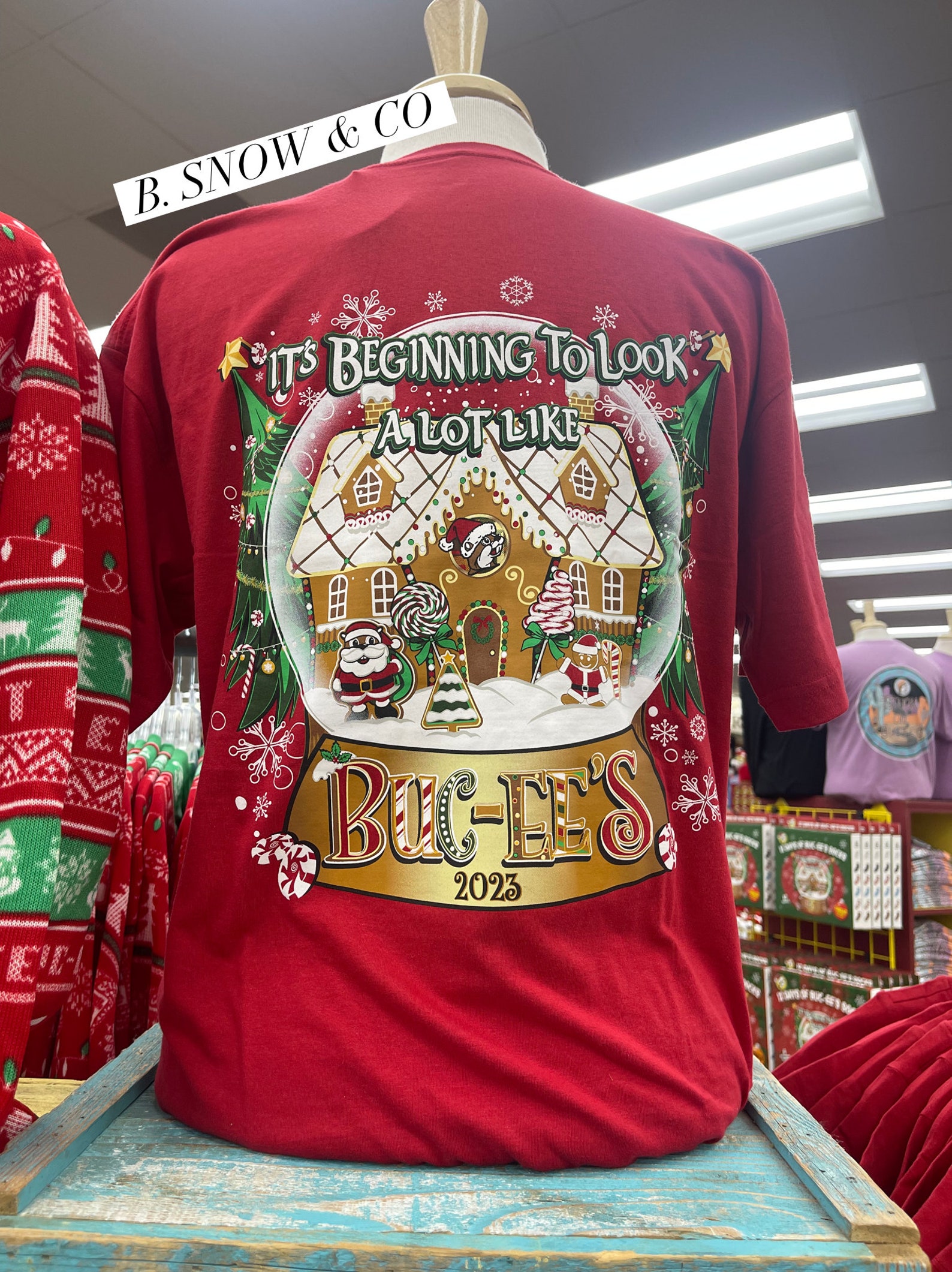 Bucees 2023 Christmas Shirt Bucees Christmas Shirt New Bucee Etsy