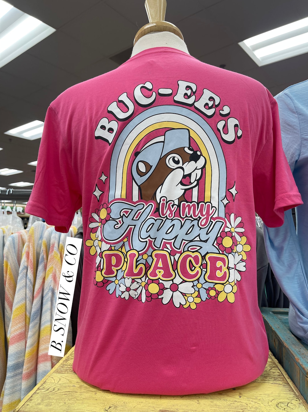 New 2024 Bucees is My Happy Place Bucees Shirt, New Bucee Summer Shirt