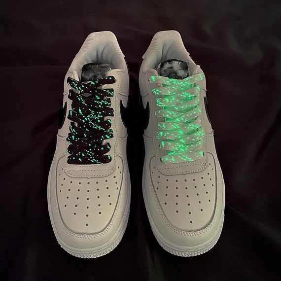Luminous Laces Sneaker Laces Splash-ink Shoelaces - Etsy UK
