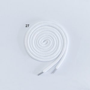 5mm Round Cotton Hoodie String, Core Basic Strings 26 Colors image 3