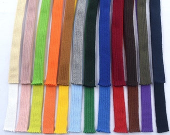 15mm Cotton Flat Strings - 24 Colors