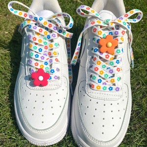 Flower Shoe Laces With Flower Charms - Etsy