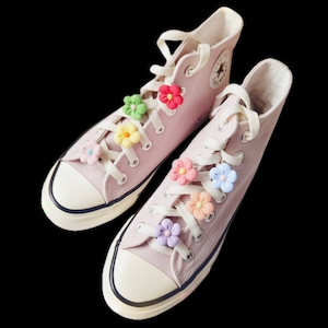Adornos para zapatos con forma de flores