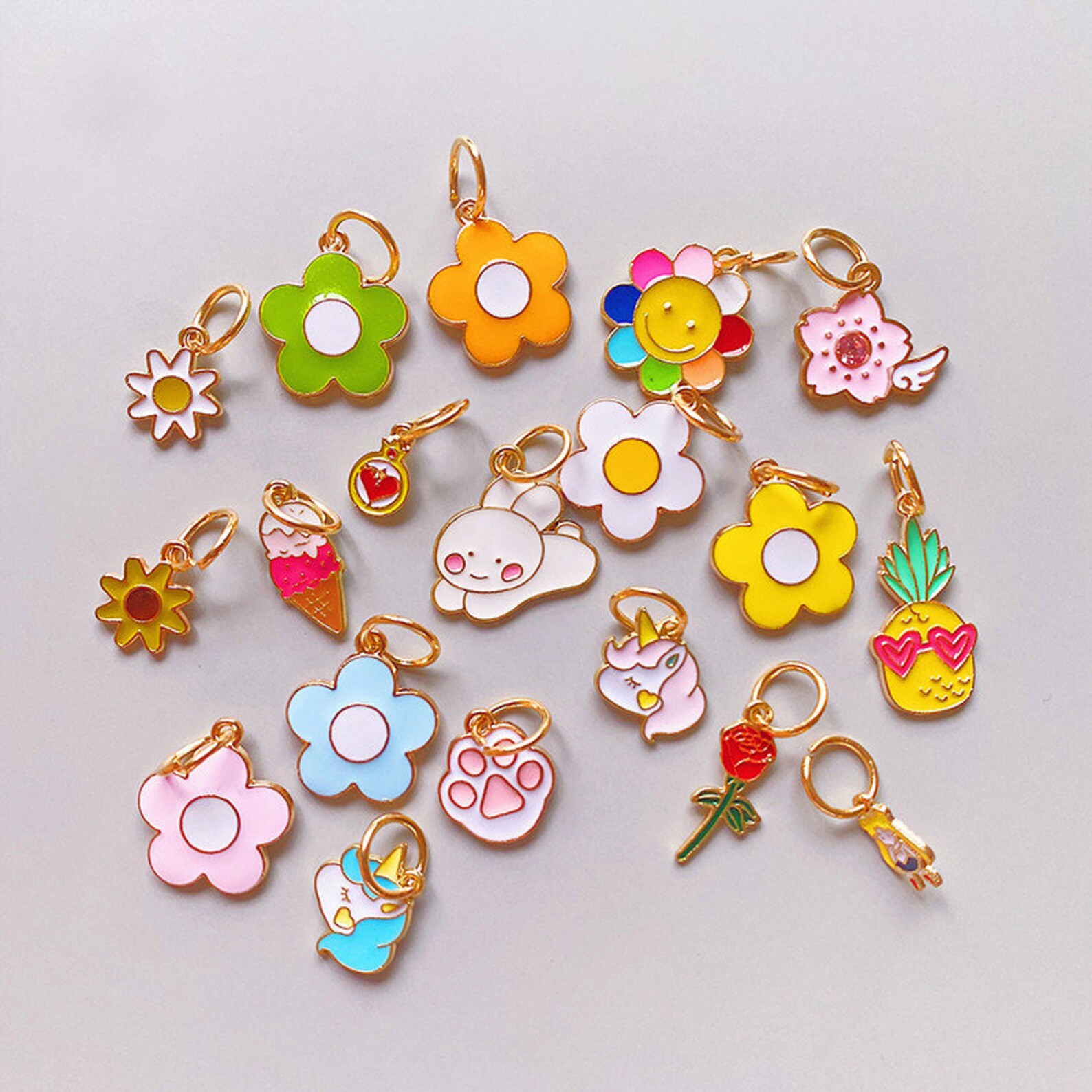 Flower Shoelace Charms Rose Shoelaces Dangling Initials Pet Etsy