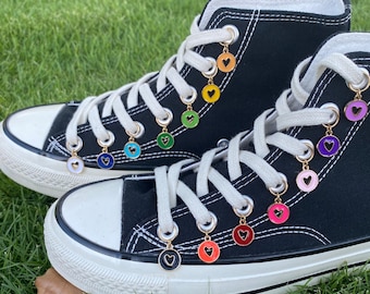 Heart Shoelace Charms