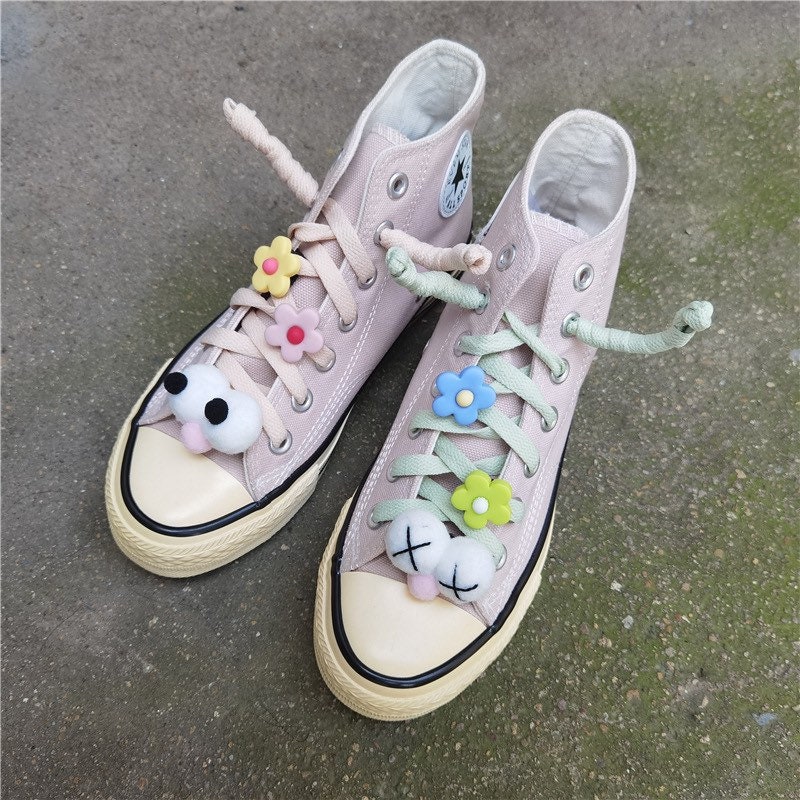 30 Colors Flat Shoelaces 5/16 Wide Shoelaces for | Etsy