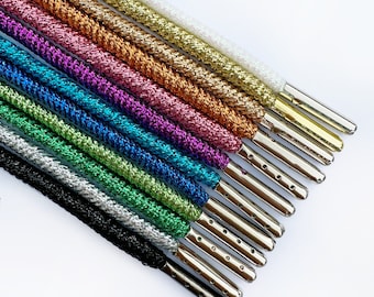 5mm Glitter Rope Shoelaces