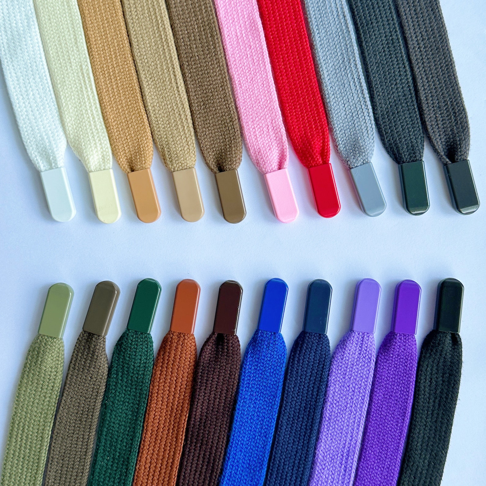 18mm Flat Cotton Hoodie String With Metal Stoppers - Etsy