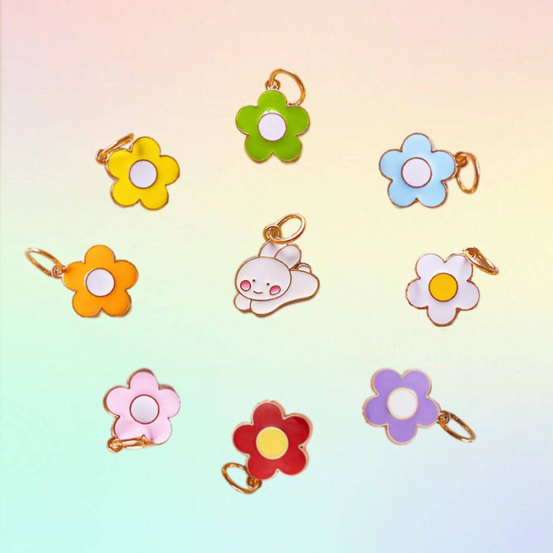 Flower Shoelace Charms, Shoelaces Dangling Initials Etsy UK