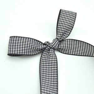 Houndstooth Shoe Lace, Gingham Shoe Strings, Fat Shoelaces 6 Colors Black