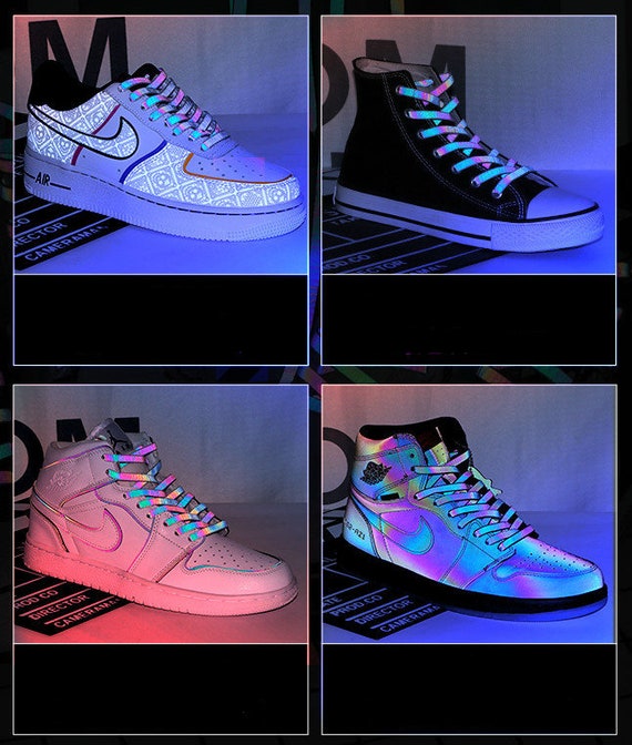 nike reflective shoe laces