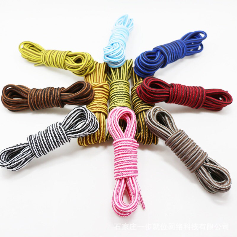 Thick Round Climbing Shoelaces Hiking Shoe Laces Rope Shoe Etsy