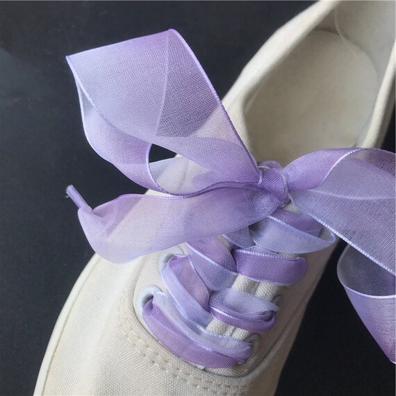 Chiffon shoelaces clearance