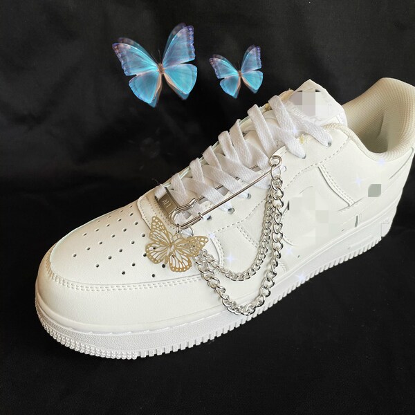 Broche Chaussure Papillon