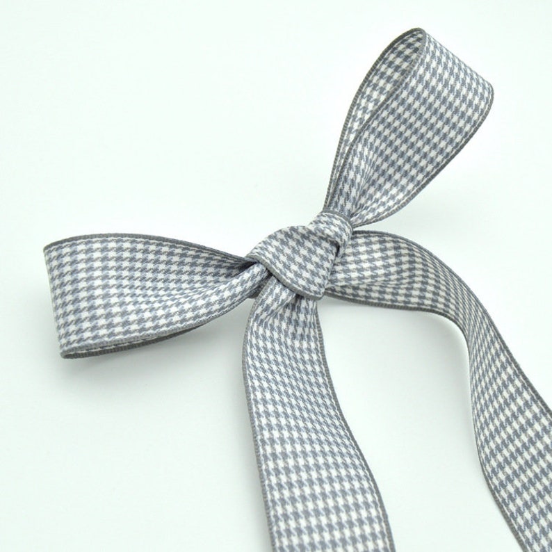 Houndstooth Shoe Lace, Gingham Shoe Strings, Fat Shoelaces 6 Colors Gray