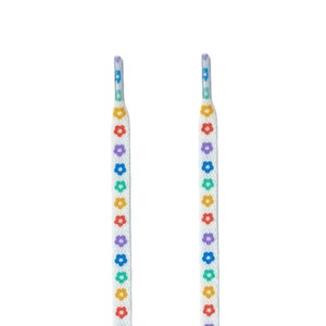 Flower Shoe Laces With Flower Charms - Etsy