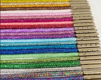 Glitter Rope Shoelaces - 27 Colors