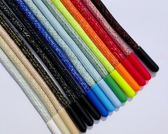 5 mm Glitterrep Dragsko, Enkla Snören
