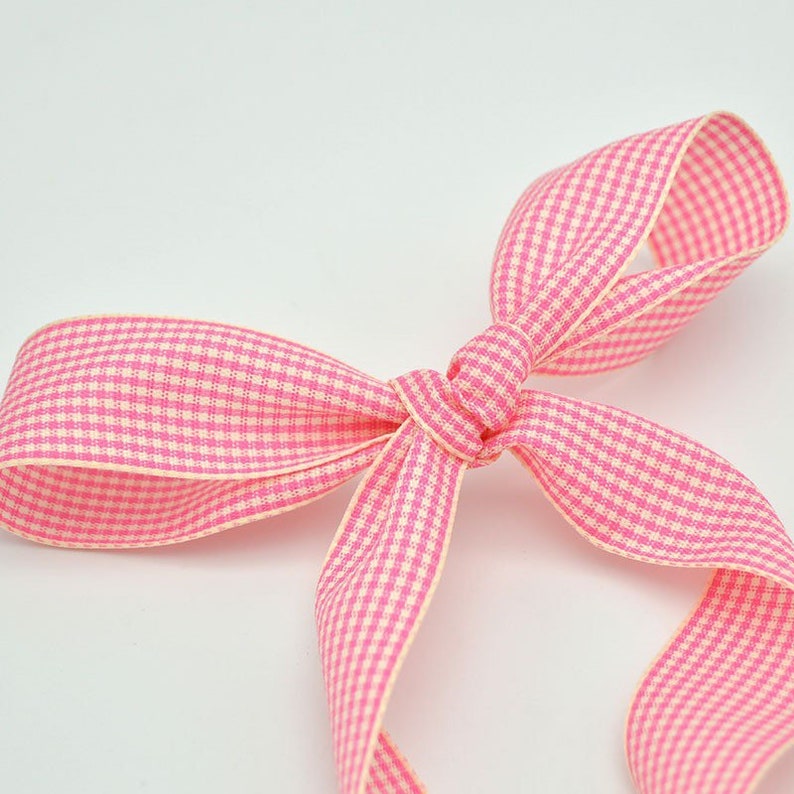 Houndstooth Shoe Lace, Gingham Shoe Strings, Fat Shoelaces 6 Colors Pink