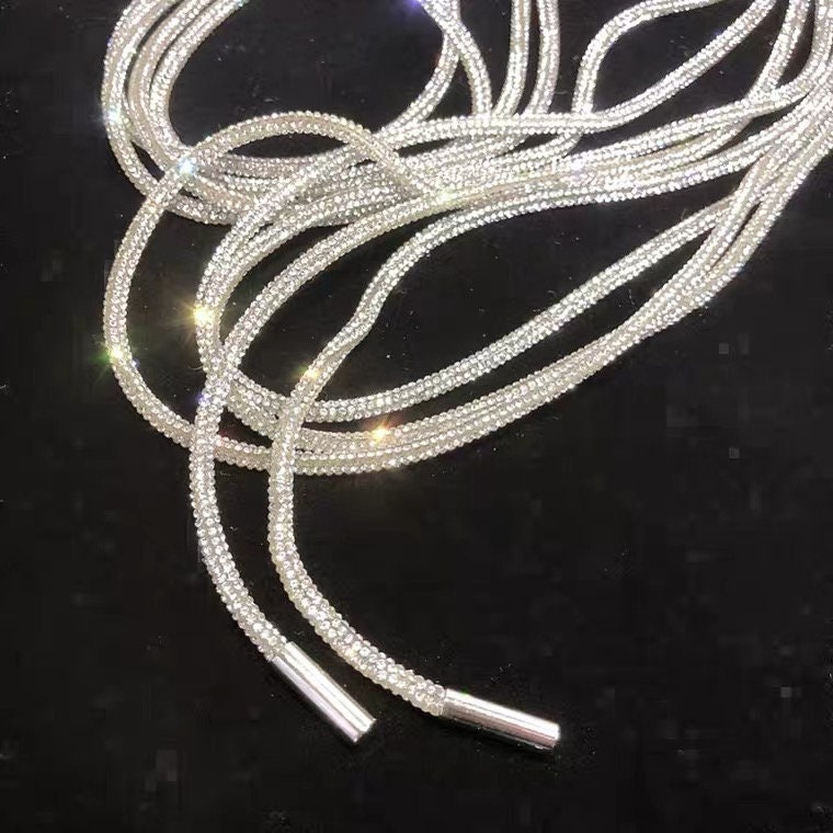 Glitter shoelaces shop