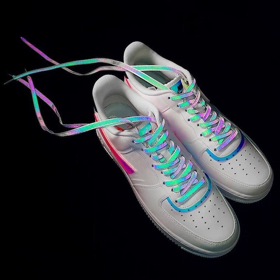 reflective af1 laces