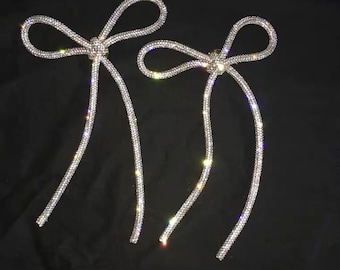 Glitter Bowknot Brooch - 10 Colors