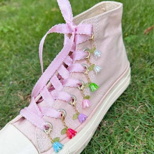Flower Shoelace Charms - 7 Colors