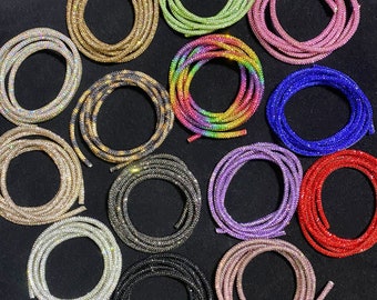 Glitter Rope, Crystal Trimming DIY - Variety Colors