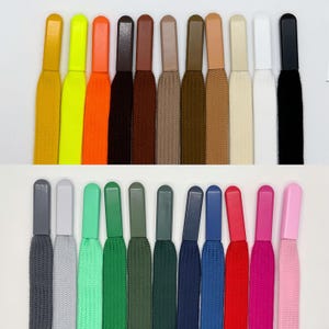 Cordón plano de algodón para sudadera con capucha de 10 mm con topes metálicos