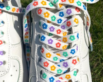 Flower Shoe Laces With Flower Charms