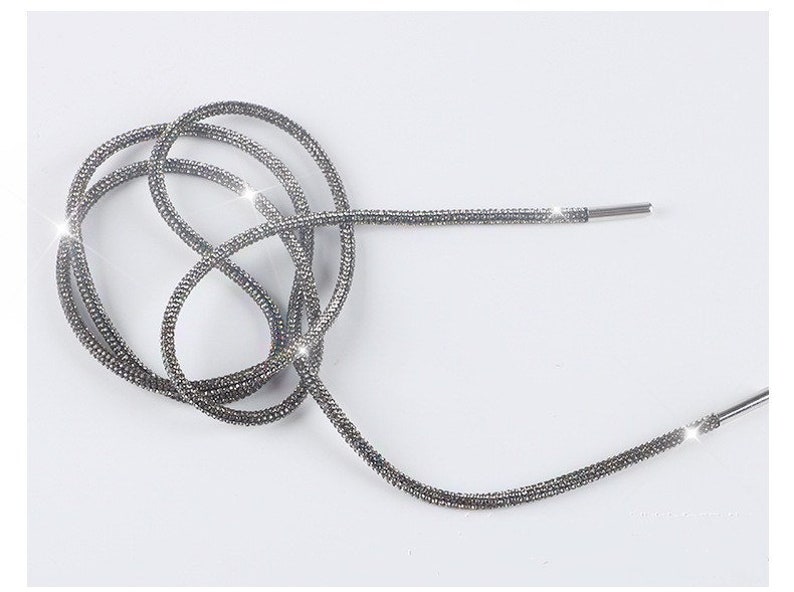 1pair Rhinestone Rope Shoe Laces Shiny Shoe Strings Sparkle - Etsy