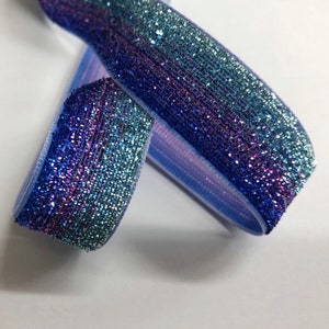 20mm Glitter Ribbon, Glitter Trimming, Sequins Ribbon  - 9 Colors