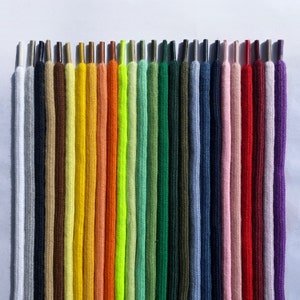5mm Round Cotton Hoodie String, Core Basic Strings 26 Colors image 1