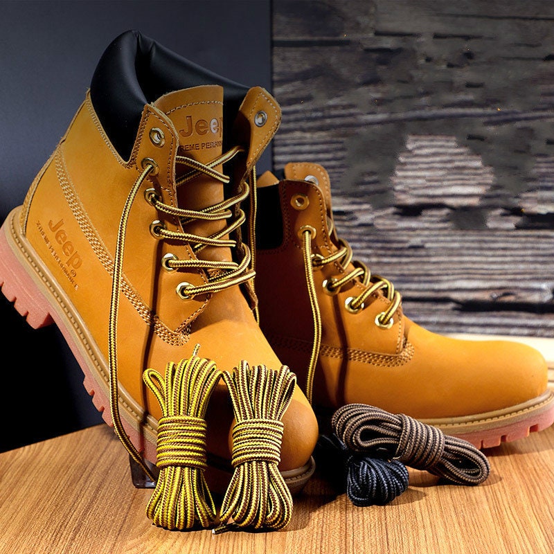 Thick Round Climbing Shoelaces Hiking Shoe Laces Rope Shoe Etsy