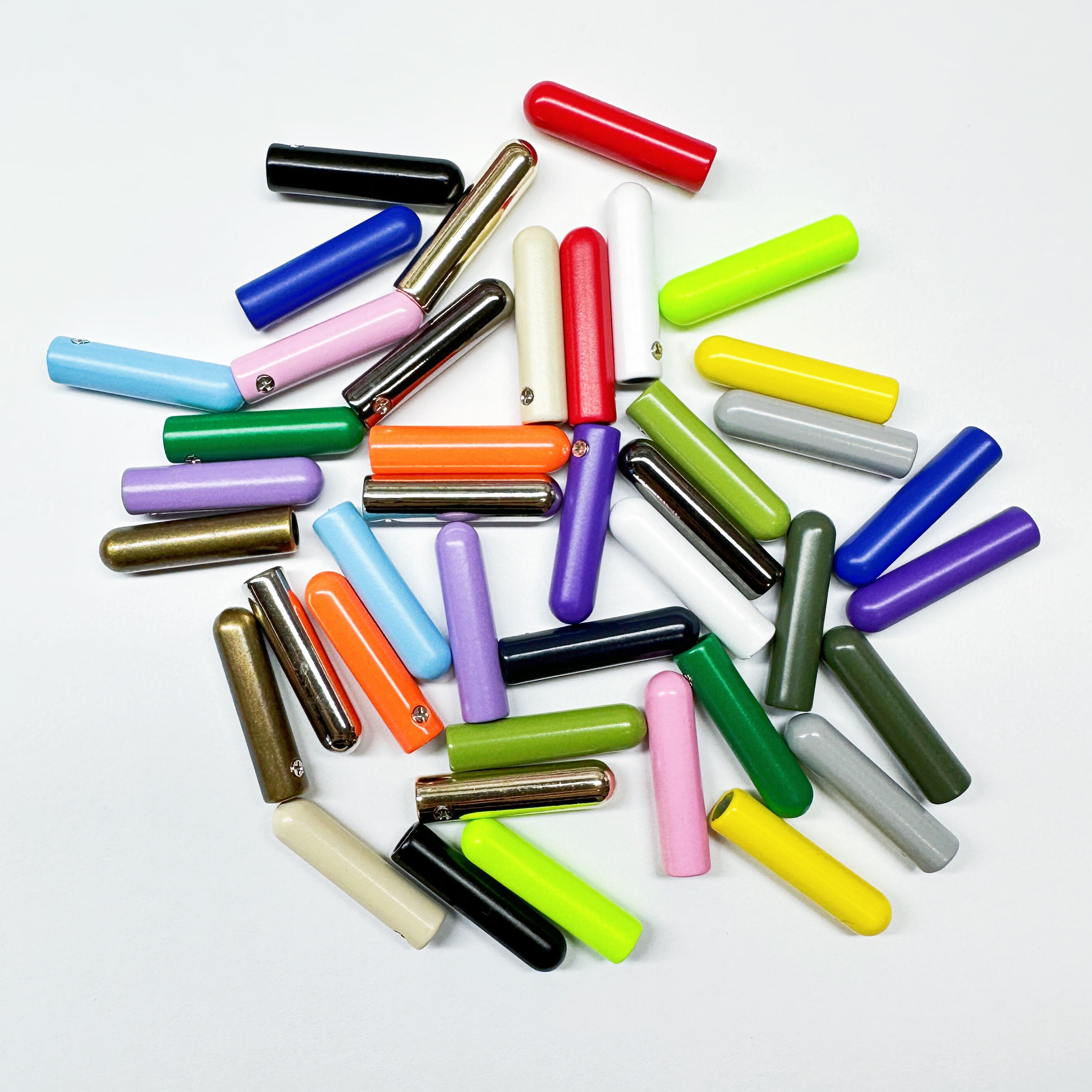 Colorful Metal Aglets - Etsy