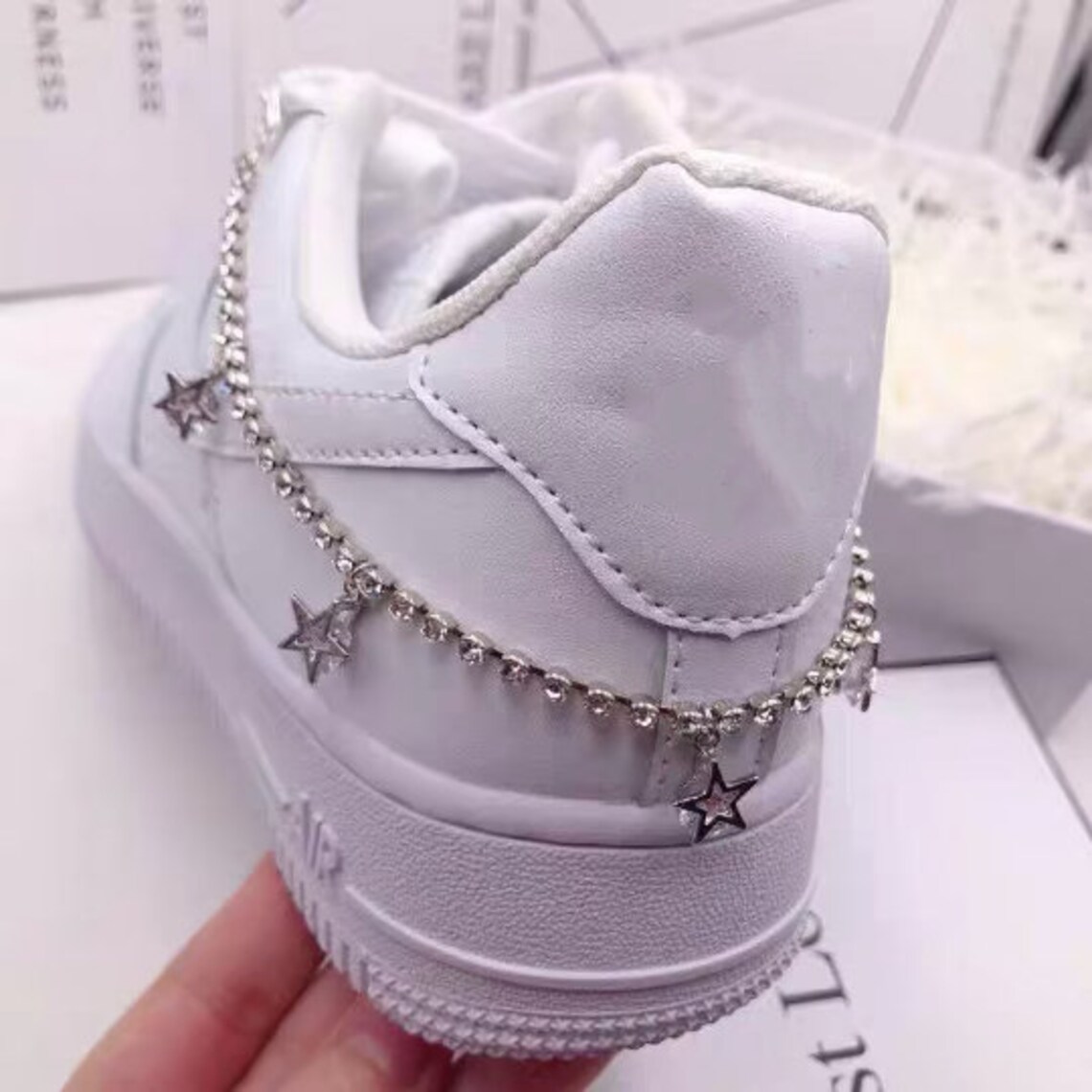 Pearl Shoe Chain Etsy Australia