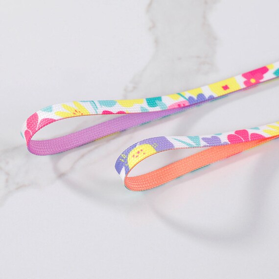 Floral shoelaces on sale